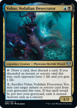 Dominaria United 226/281 Vohar, Vodalin Desecrator (Foil)