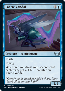 Streets of New Capenna 044/281 Faerie Vandal (Foil)