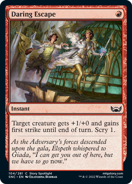 Streets of New Capenna 104/281 Daring Escape (Foil)