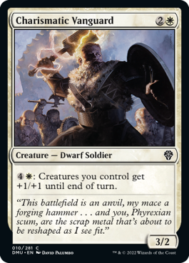 Dominaria United 010/281 Charismatic Vanguard (Foil)