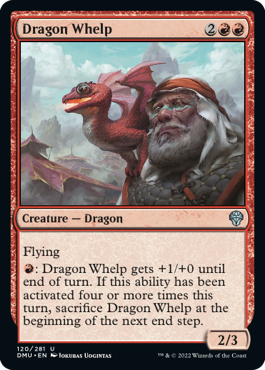 Dominaria United 120/281 Dragon Whelp (Foil)