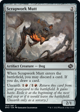 The Brothers' War 164/287 Scrapwork Mutt (Foil)