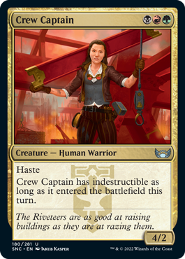 Streets of New Capenna 180/281 Crew Captain (Foil)