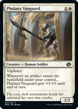 The Brothers' War 019/287 Phalanx Vanguard (Foil)