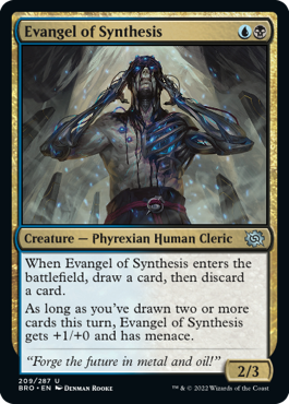 The Brothers' War 209/287 Evangel of Synthesis (Foil)