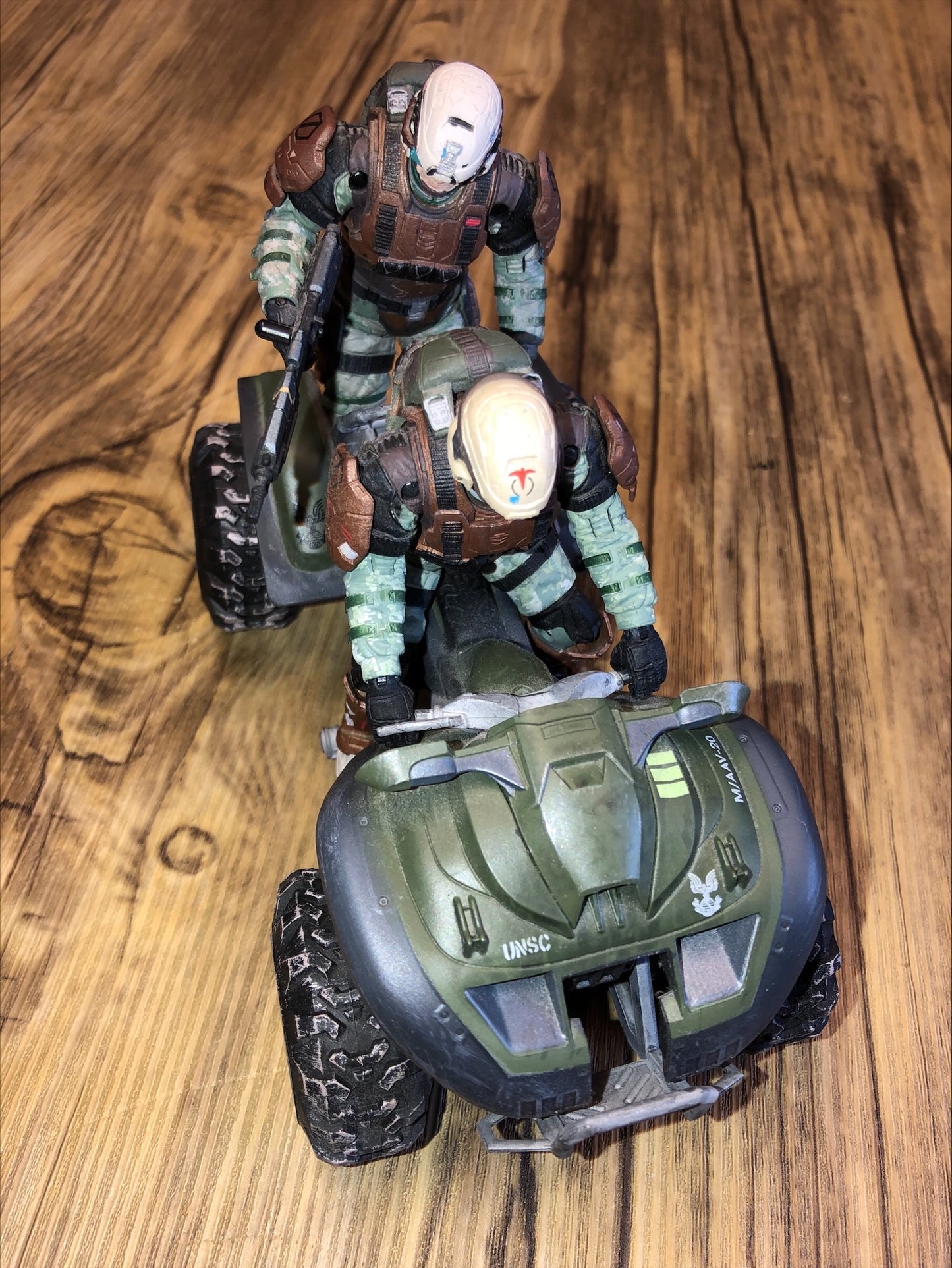 Mongoose with 2 Marines Halo Reach Mcfarlane