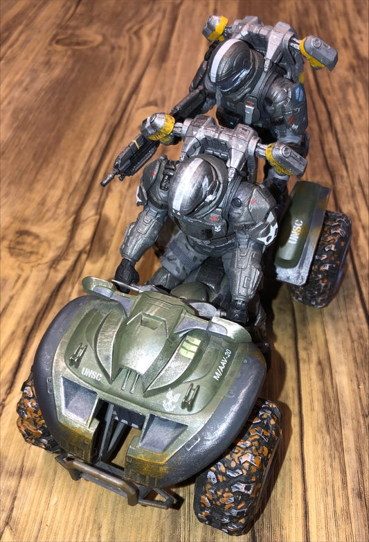 Mongoose with 2 ODST Troopers Halo Reach Mcfarlane