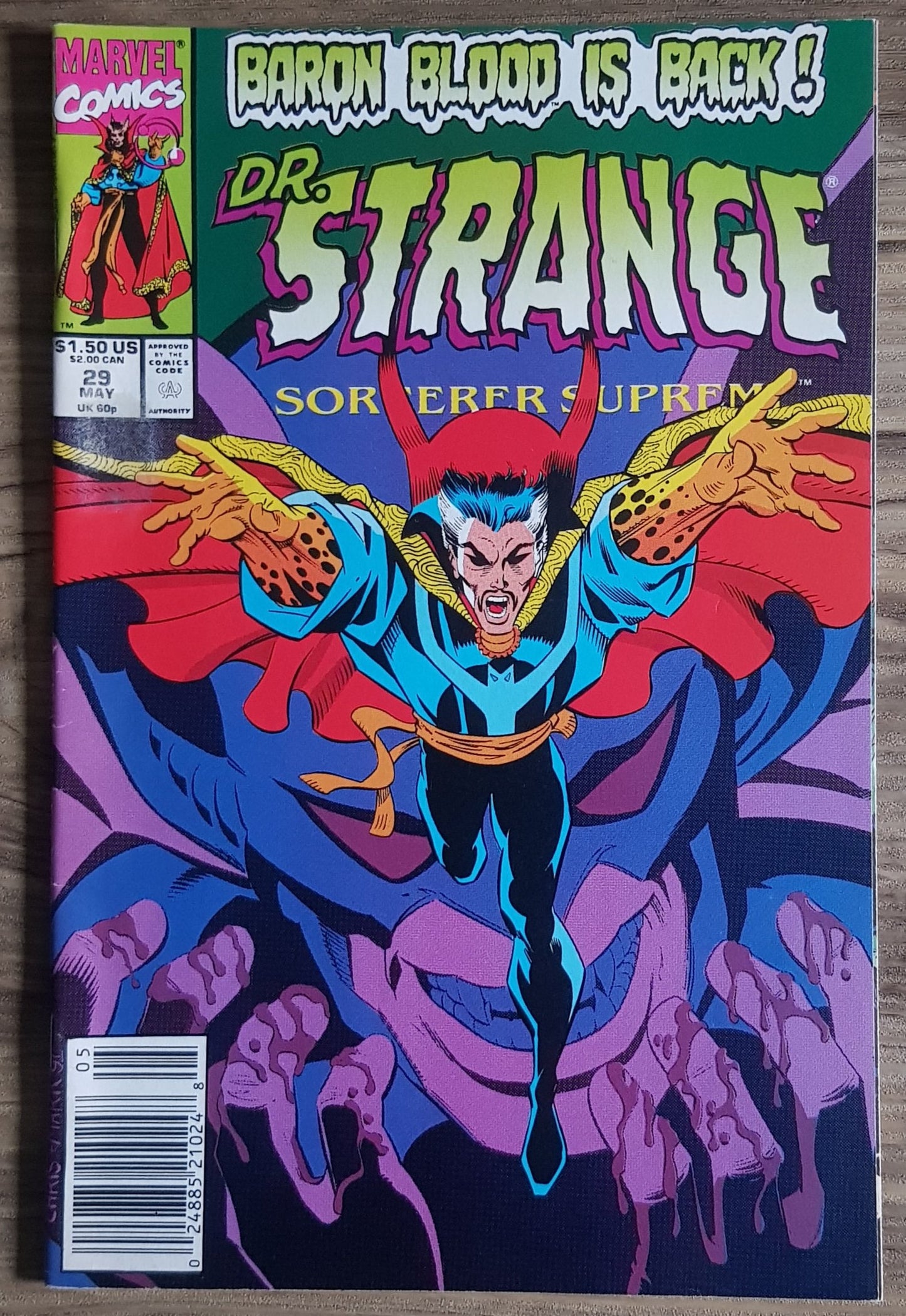 Doctor Strange Sorcerer Supreme #29 Marvel Comics (1988)