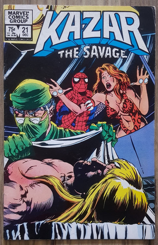 Ka-Zar the Savage #21 Marvel Comics (1981)