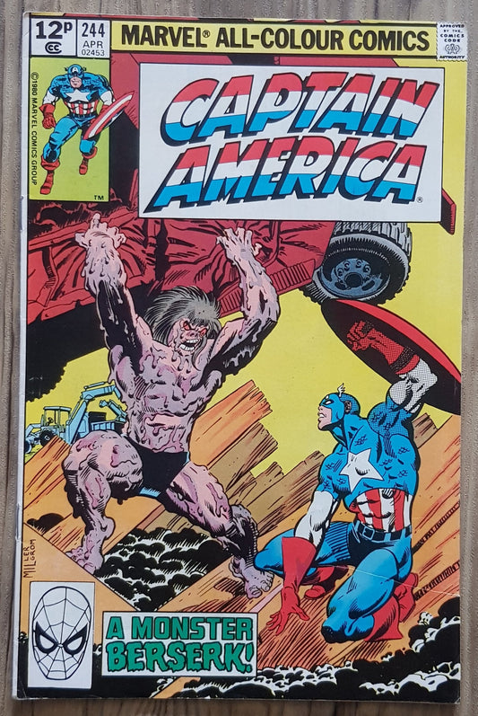 Captain America #244 Marvel Comics (1968)