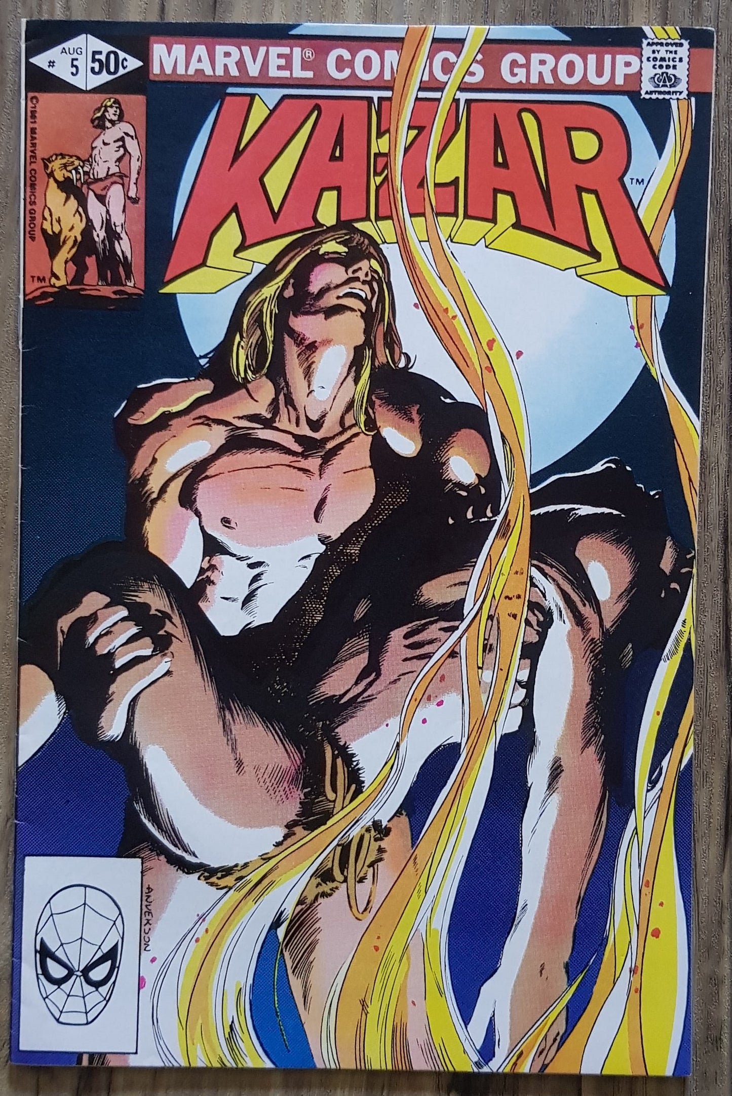 Ka-Zar the Savage #5 Marvel Comics (1981)