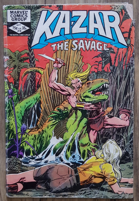 Ka-Zar the Savage #18 Marvel Comics (1981)