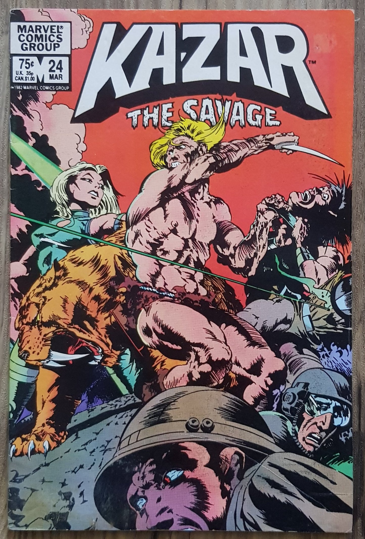 Ka-Zar the Savage #24 Marvel Comics (1981)