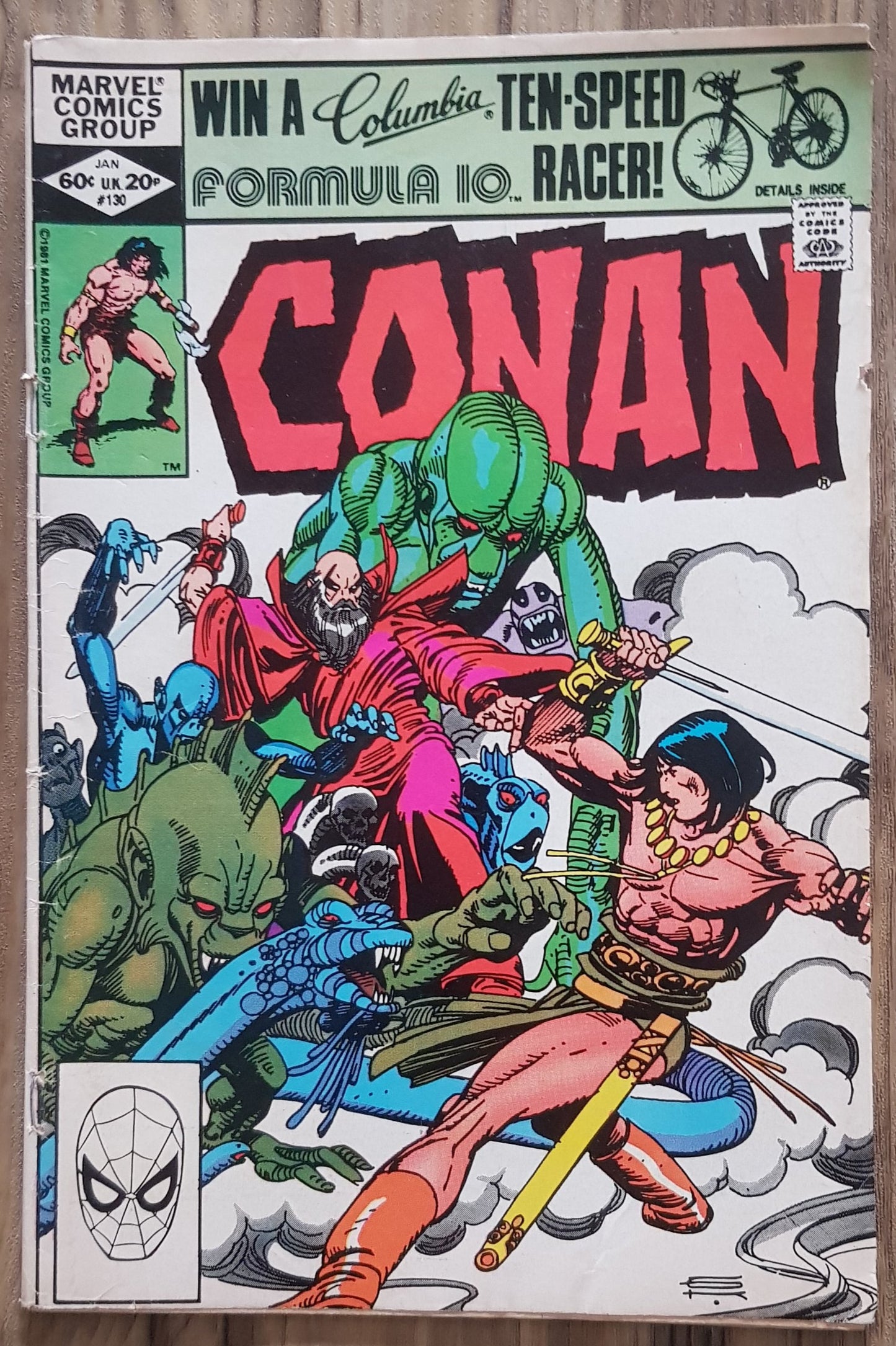 Conan the Barbarian #130 Marvel Comics (1970)