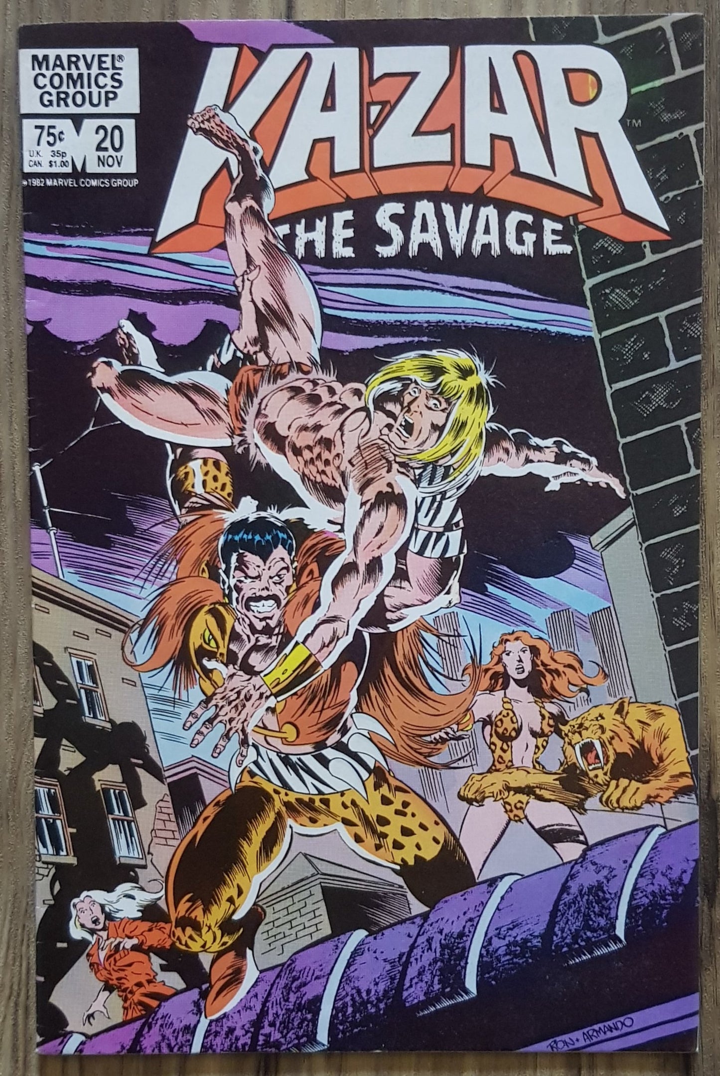 Ka-Zar the Savage #20 Marvel Comics (1981)