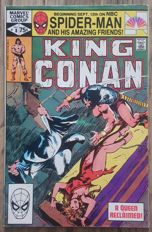 King Conan #8 Marvel Comics (1980)