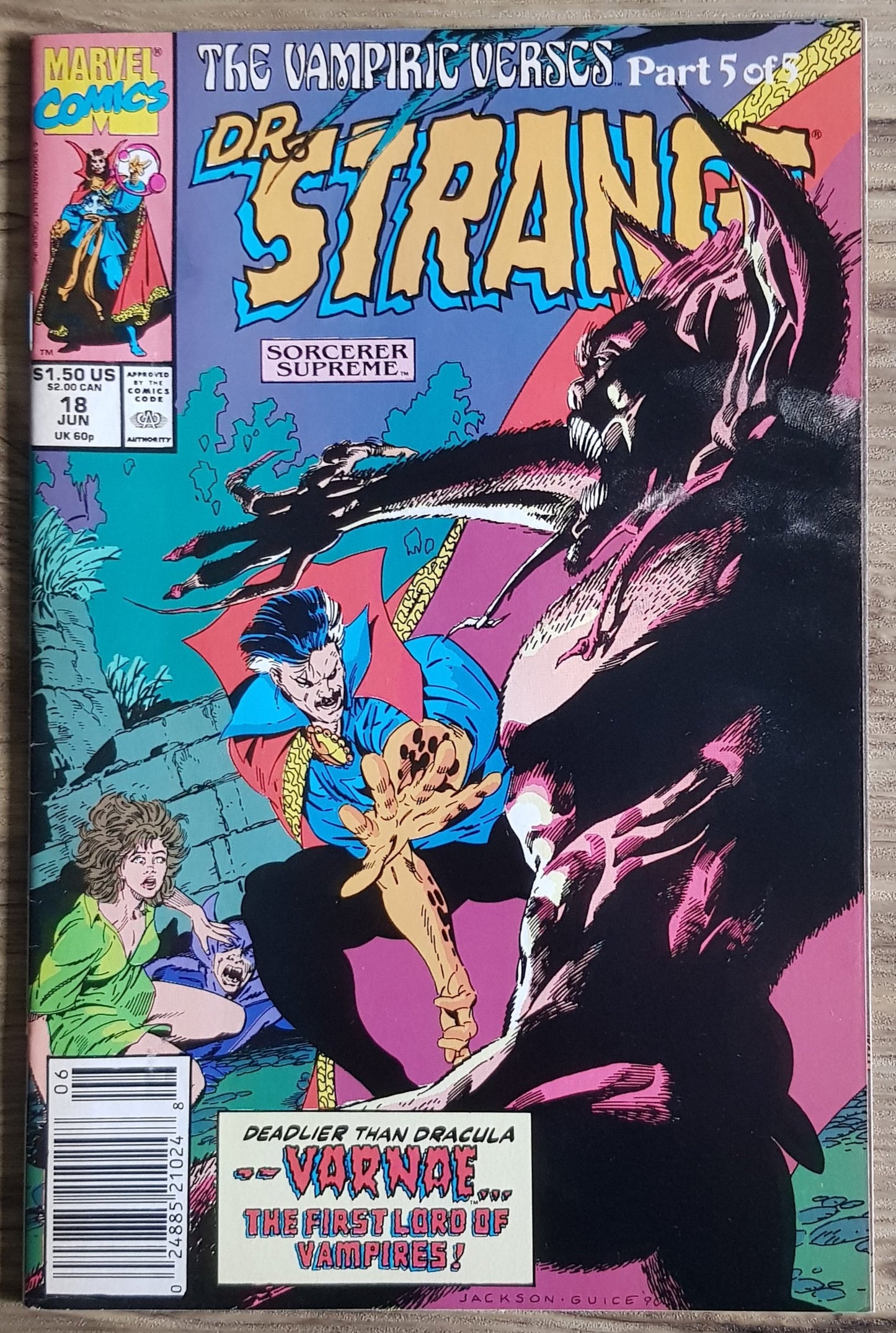 Doctor Strange Sorcerer Supreme #18 Marvel Comics (1988)