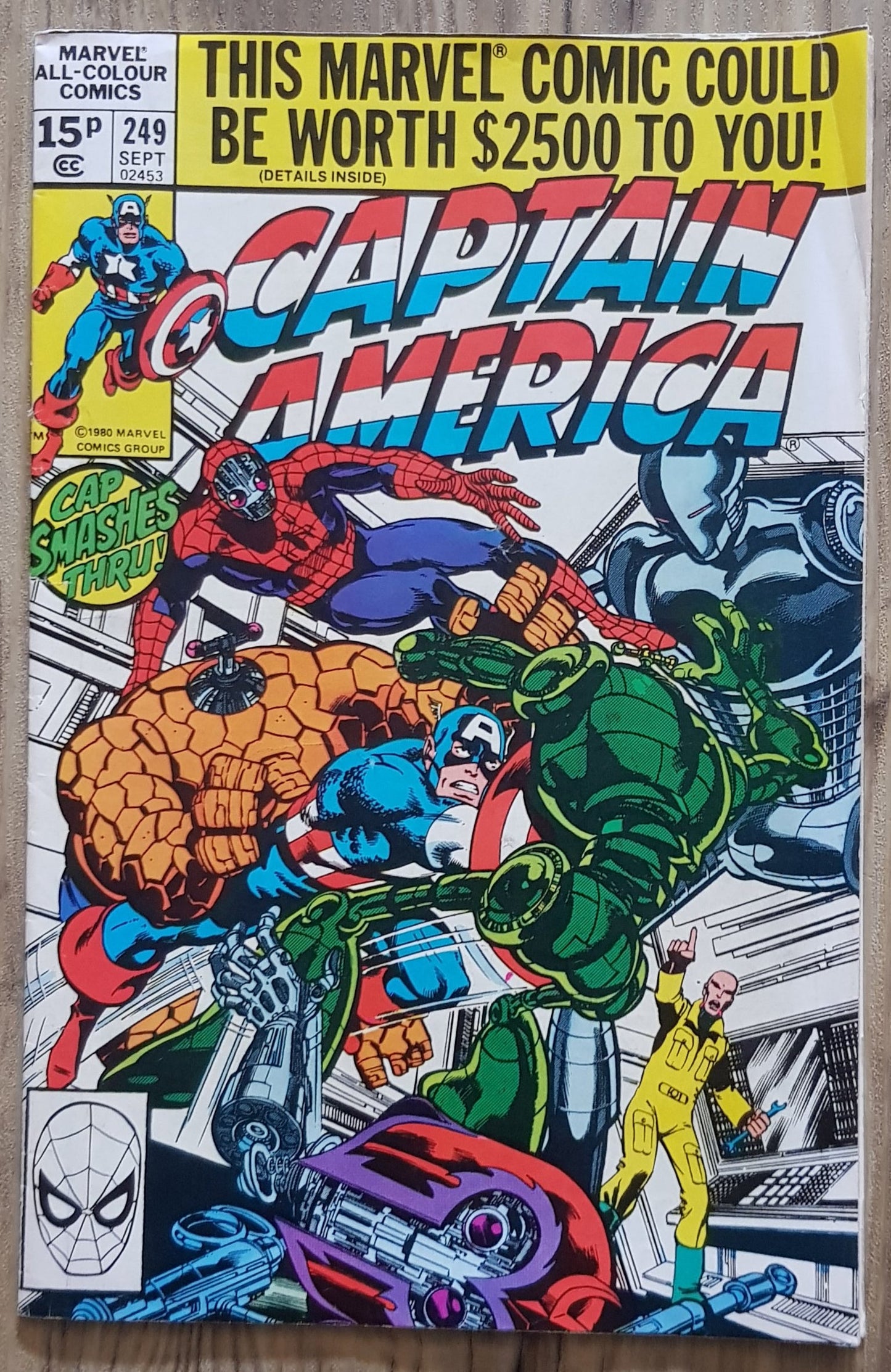 Captain America #249 Marvel Comics (1968)