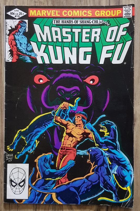 Master of Kung Fu #113 Marvel Comics (1970)