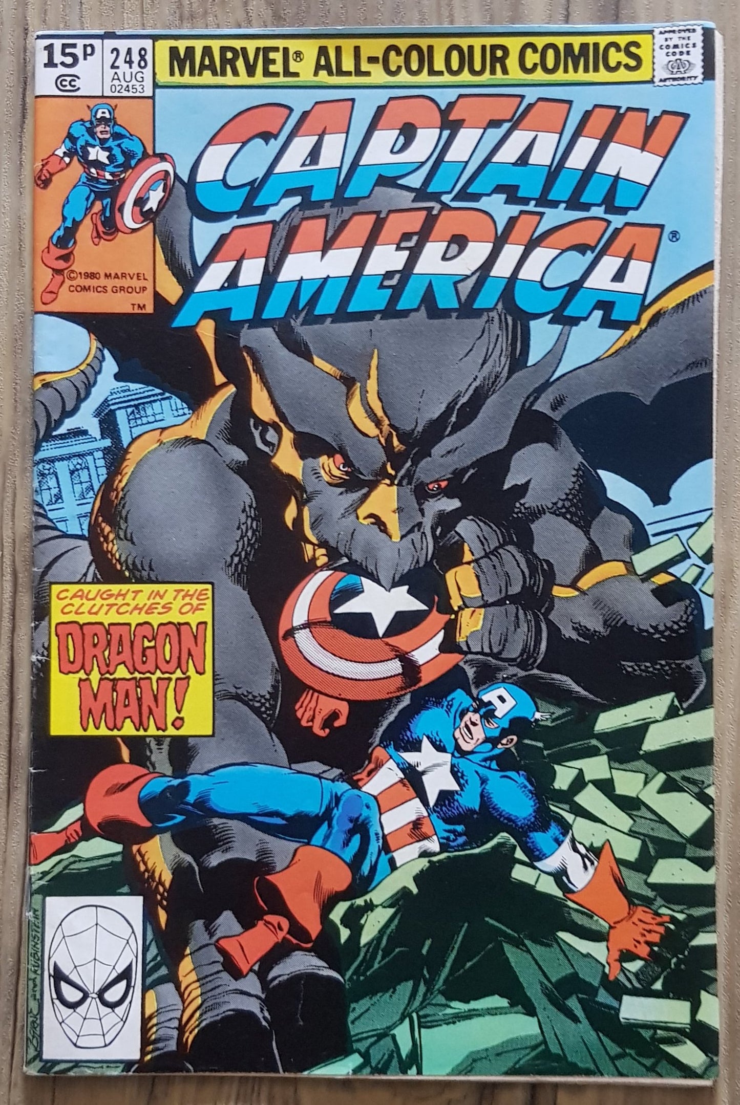 Captain America #248 Marvel Comics (1968)