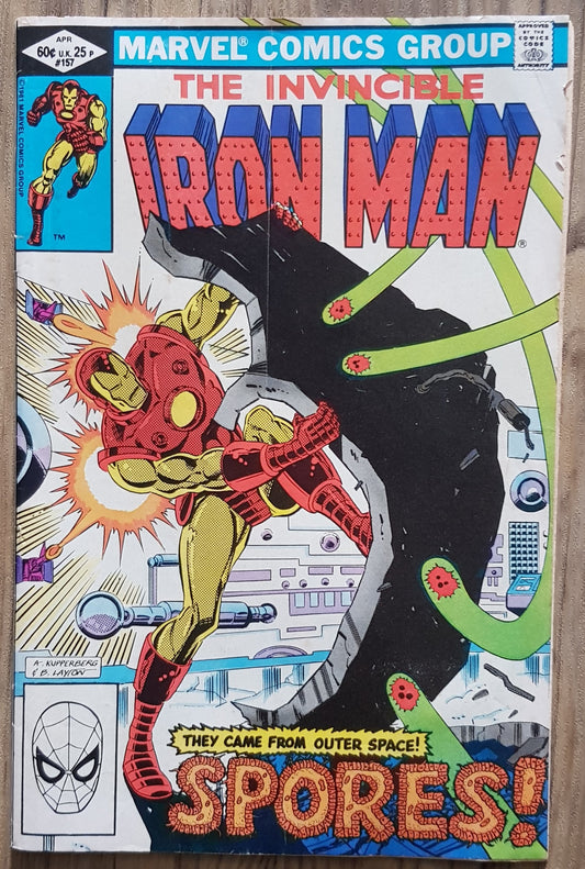 Invincible Iron Man #157 Marvel Comics (1963)