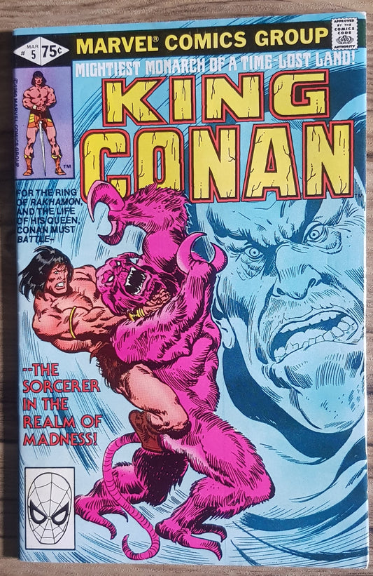 King Conan #5 Marvel Comics (1980)