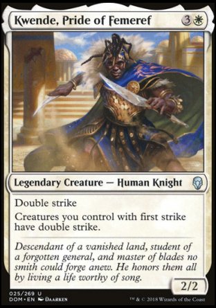 Dominaria 025/269 Kwende, Pride of Femeref