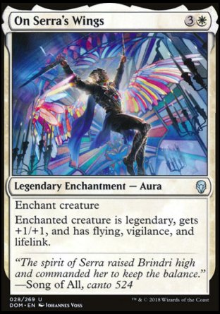 Dominaria 028/269 On Serra's Wings