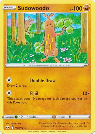 Sword & Shield 100/202 Sudowoodo