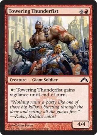 Gatecrash 109/249 Towering Thunderfist