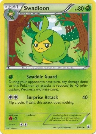 Plasma Storm 009/135 Swadloon