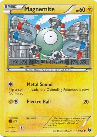 Plasma Storm 042/135 Magnemite