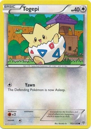 Plasma Storm 102/135 Togepi