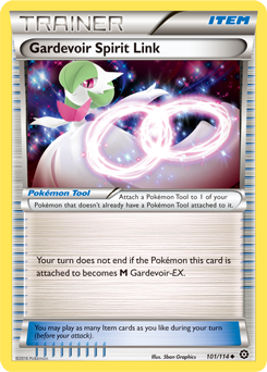 Steam Siege 101/114 Gardevoir Spirit Link