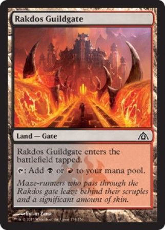 Dragon's Maze 154/156 Rakdos Guildgate