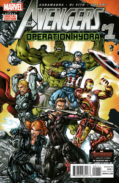 Avengers Operation Hydra #1 Marvel Comics (2015)