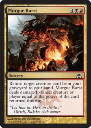 Dragon's Maze 086/156 Morgue Burst