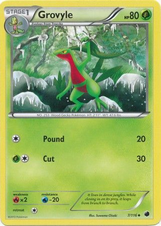 Plasma Freeze 007/116 Grovyle