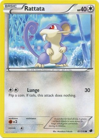 Plasma Freeze 087/116 Rattata