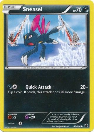 Plasma Freeze 065/116 Sneasel