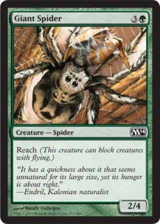 Magic 2014 175/249 Giant Spider