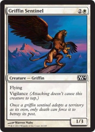 Magic 2014 020/249 Griffin Sentinel