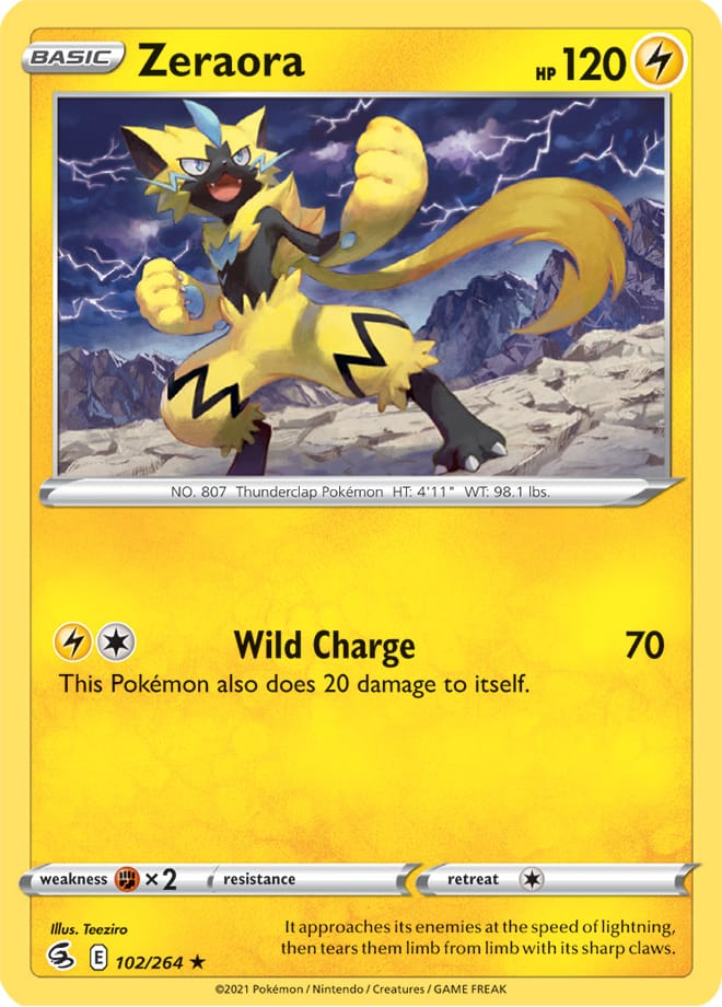 Fusion Strike 102/264 Zeraora