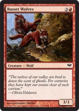 Dark Ascension 102/158 Russet Wolves