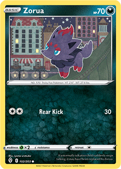 Evolving Skies 102/203 Zorua