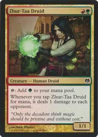 Duel Decks: Heroes vs. Monsters 48/83 Zhur-Taa Druid