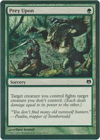 Duel Decks: Heroes vs. Monsters 62/83 Prey Upon