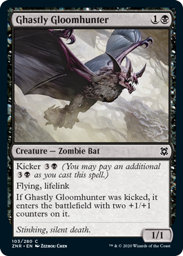 Zendikar Rising 103/280 Ghastly Gloomhunter