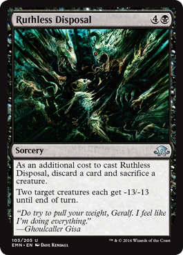 Eldritch Moon 103/205 Ruthless Disposal