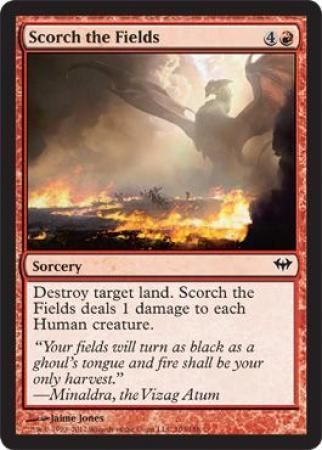 Dark Ascension 103/158 Scorch the Fields